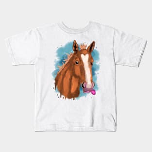 Cute foal Kids T-Shirt